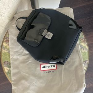 Hunter black backpack